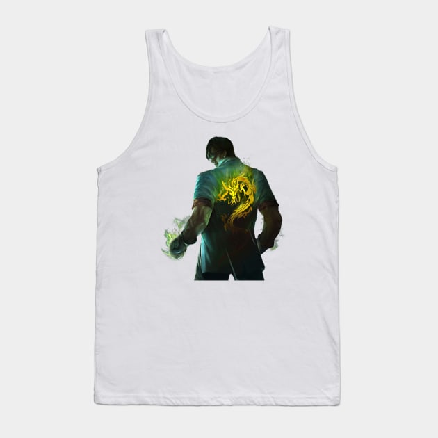 Lee Sin Dragon Fist Chinese Tank Top by Genessis